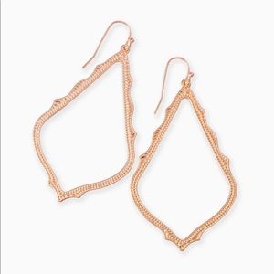 Kendra Scott Rose Gold Sophie Drop Earrings